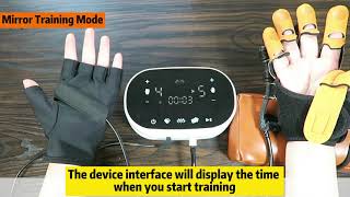 How do stroke patients use the hand rehab robot gloves [upl. by Erl123]