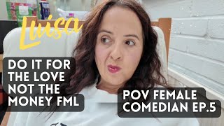 Vlog Ep 5 POV Female Comedian  Late Trains and Stagnant Wages [upl. by Elleval22]