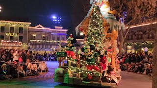 A Christmas Fantasy Parade 2022 2023 Disneyland [upl. by Dick]