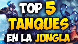 Los 5 Mejores TANQUES en la JUNGLA 😱 Guía League of Legends S10 [upl. by Georgianna]