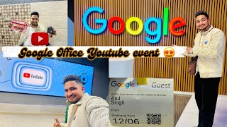 Google Office Youtube Event 😍 Creator Collective  Gurgaon allrounderboyasr [upl. by Ilarin973]