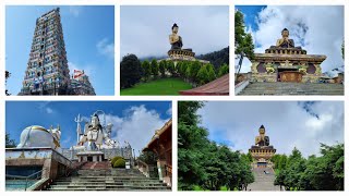 South Sikkim Tour  Namchi Chardham Temple  Ravangla Buddha Park [upl. by Amiarom]