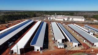 Late December  Construction COMPLETED at CleanSparks Bitcoin Mining Expansion in Sandersville GA [upl. by Elbring]