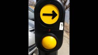 New Ada beeping crosswalk signals at 29th amp high [upl. by Eitsud674]