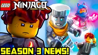 New 2025 Ninjago Content Revealed 🐲 Ninjago Dragons Rising Season 3 Canon Books Revealed [upl. by Srini337]