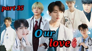 our lovepart 35bts hindi dub storytaekook yoonmin namjin jhope 💜 [upl. by Suidaht]