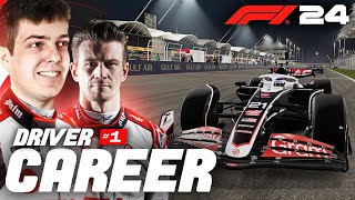 OUR NEW JOURNEY BEGINS F1 24 Driver Career Mode  Part 1 [upl. by Ahseret]