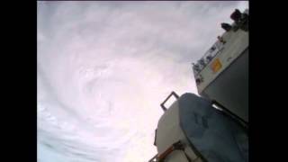 SuperTyphoon Haiyan Seen From International Space Station [upl. by Rubetta187]