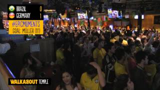 Crowd Reactions from Germany 71 Brazil at Walkabout Temple [upl. by Micheil]