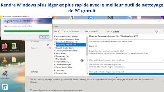 Rendre Windows plus léger et plus rapide avec le meilleur outil de nettoyage de PC gratuit [upl. by Adnicaj]