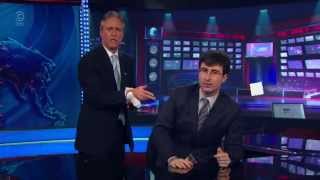 John Oliver Hosts The Daily Show [upl. by Etirugram]