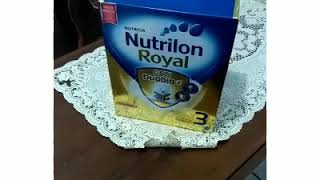 Nutrilon Royal 3 1800gr unboxing [upl. by Eidde]