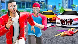 VERFLUCHTE AUTOS JAGEN alle YOUTUBER in GTA 5 RP [upl. by Bonnie]