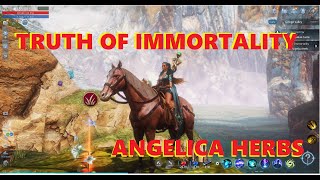 Mir4  Truth of Immortality Gather Angelica Herbs [upl. by Dana270]