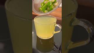 Okra Tea high blood pressure chefricardocooking shorts drink tea [upl. by Horatio28]