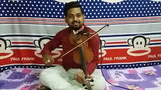 Rimjhim gire sawan on Violin cover by Debashis [upl. by Putscher]