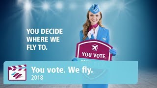 You vote We fly  Eurowings [upl. by Getter]