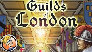 Guilds of London — game overview at SPIEL 2016 by designer Tony Boydell [upl. by Eceinehs]