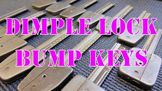 1224 Review Dimple Lock Bump Keys [upl. by Piotr]