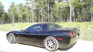 C5 Z06 corvette exhaust and launch [upl. by Ribak578]