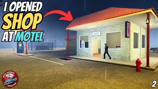 I OPENED A SHOP IN MY HOTEL  MOTEL MANAGER SIMULATOR 2 [upl. by Lavinia]