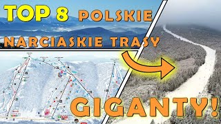 TOP 8 NAJDŁUŻSZE POLSKIE STOKI NARCIARSKIE SKI TRIPS [upl. by Goto]