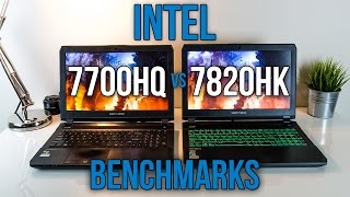 7820HK vs 7700HQ  Laptop CPU Comparison and Benchmarks [upl. by Acnaiv]