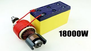 AC 18000W Transformer 220V Electric Motor Copper Coil 12V DC Battery Service Inverter [upl. by Gnehc690]