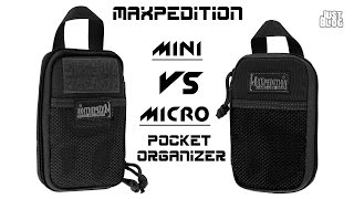 Сравнение Maxpedition Mini и Micro pocket organizers [upl. by Chappy]