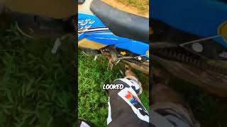 Bikers Leg Looks Twisted After Bad Motocross Crash 😳 [upl. by Neelsaj]