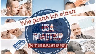 Wie plane ich einen preiswerten USA Roadtrip 🇺🇸  Kosten und 13 Tipps zum Sparen 💰 [upl. by Novat]