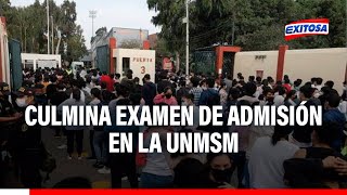 🔴🔵Postulantes culminan examen de admisión de la UNMSM [upl. by Ambrosio66]