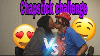 Chapstick Challenge With Milan 😍 [upl. by Tem]