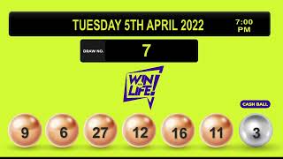 NLCB Online Draws Tuesday 5th April 2022 [upl. by Aisyle]