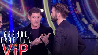 Grande Fratello VIP  Il confronto tra Alex Belli e Aldo Montano [upl. by Gabriele]