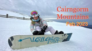 2023 Cairngorm Mountains Skiing  Snowboarding Trip [upl. by Eserehs]