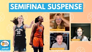 WNBA Playoffs What we learned in Aces vs Liberty and Sun vs Lynx Game 1s  The Press Break [upl. by Claribel]