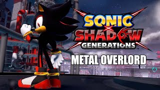 Sonic X Shadow Generations Metal Overlord Boss Fight  Full Gameplay  4K Upscale  No commentary [upl. by Dumas]