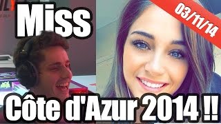 Miss Côte dazur 2014 en direct sur NRJ [upl. by Annez]