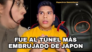 Mujer es Perseguida por un demonio en el Túnel del Dan da dan en Japón [upl. by Gasser]