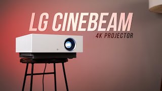 This LG Cinebeam 4K Projector is Insanely Cool [upl. by Hnoj24]