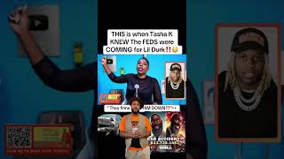 Tasha K says she knew the Feds was coming for Lil Durk ‼️ [upl. by Ilahtan]