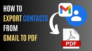 How to Download All Contacts from Gmail – Quick amp Easy Method  Virtual Comrade [upl. by Aiel]