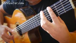 Bourree In E minor  Johann Sebastian Bach  NBN Guitar [upl. by Varini]