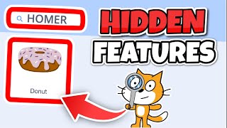 Scratch HIDDEN Features  Scratch Tutorial 🤫🤫🤫 [upl. by Ytirahc615]