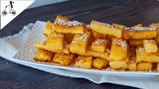 Italian crispy fried polenta cakes [upl. by Carpenter]