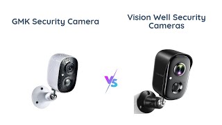 🔥 GMK Security Camera vs Wireless Outdoor Indepth Comparison 🔍🔊 [upl. by Renrew748]