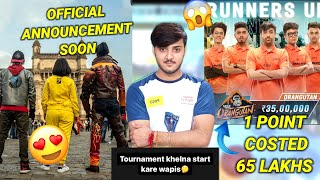 OFFICIAL ANNOUNCEMENT SOON 😍 TANEJA OP COMEBACK  FREE FIRE ESPORTS [upl. by Michaud40]