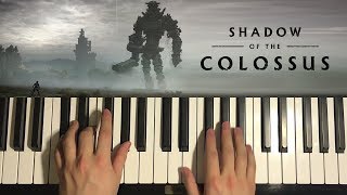 How To Play  Shadow of the Colossus  The Opened Way PIANO TUTORIAL LESSON [upl. by Birgitta]