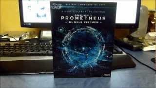 Prometheus  Dunkle Zeichen 4 Disc Collector´s Edition Bluray unboxing [upl. by Saxet]